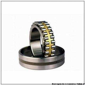 Axle end cap K85521-90010 Backing ring K85525-90010        Montagem de rolamentos de rolos cônicos